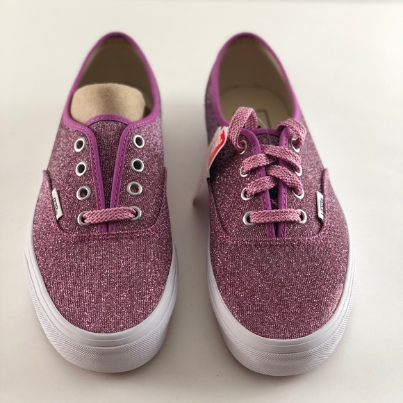 vans authentic lurex glitter